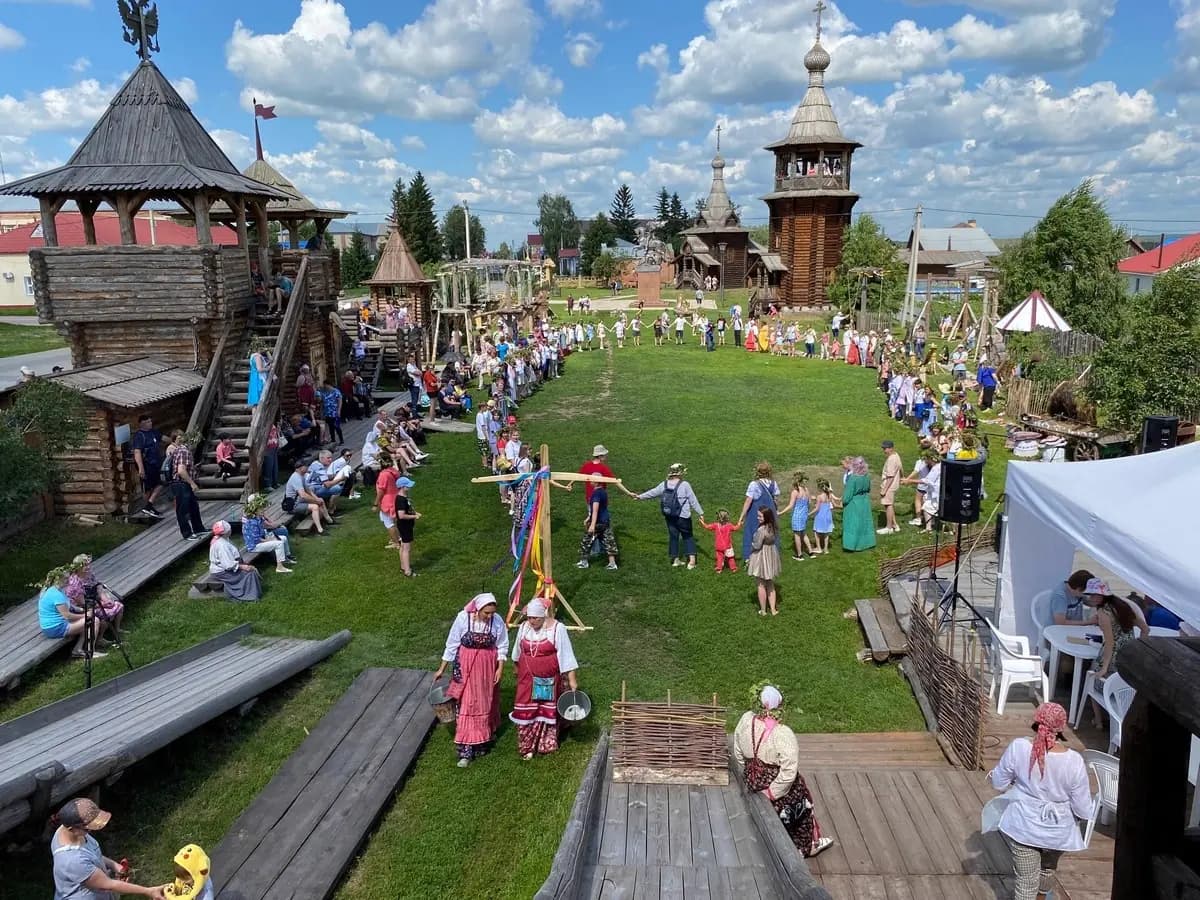 район